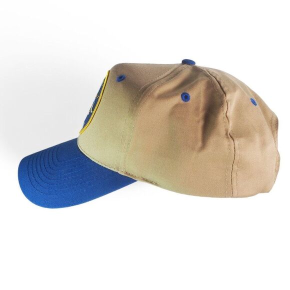 Mitchell Proffitt Company Vintage Navy Seabees Patch Logo Military Snapback Hat - Picture 2 of 8